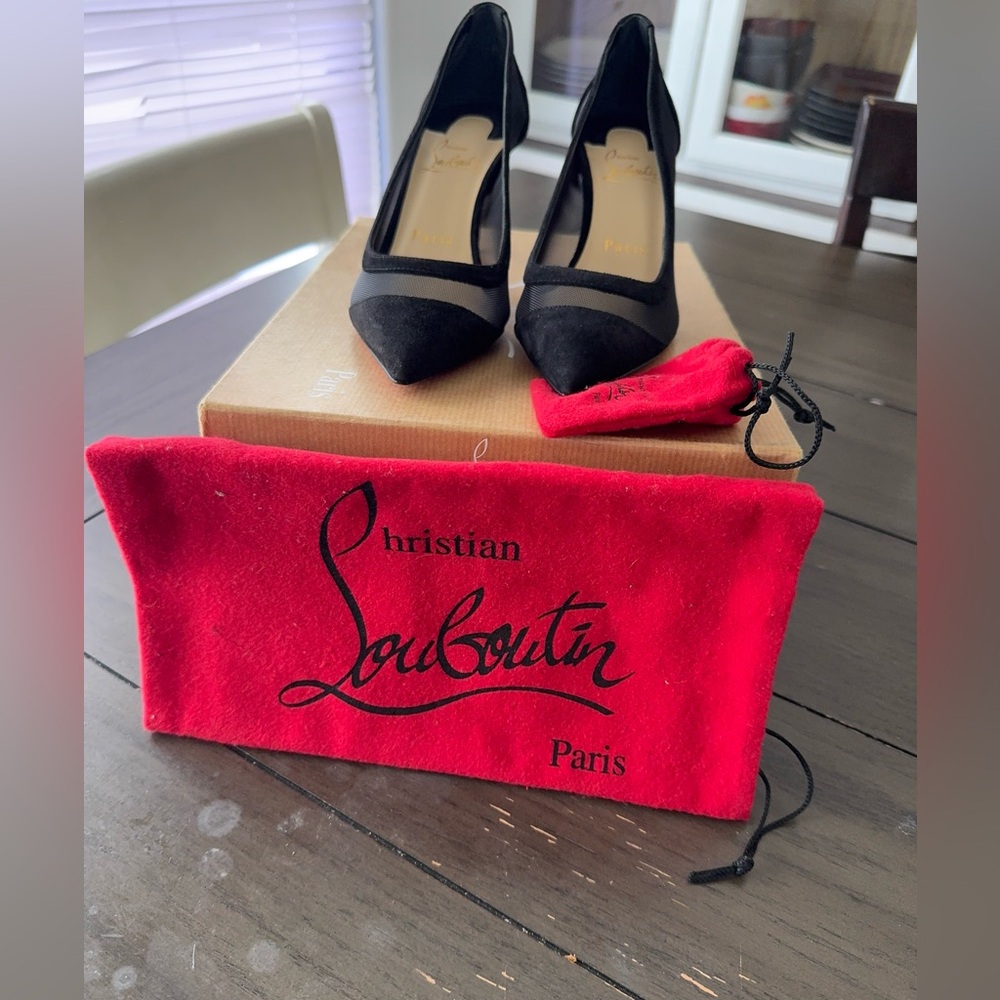 Authentic Christian Louboutin Black Women's Shoes
